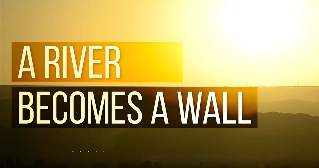 "A River Becomes a Wall" DVD